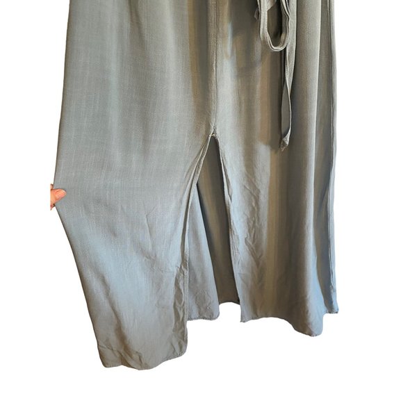 Forever 21 Contemporary Blue Maxi Dress Juniors M - Picture 4 of 10